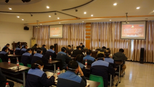 重慶水務(wù)環(huán)境集團(tuán)黨委副書記、總經(jīng)理曲斌到三峰環(huán)境開展黨的二十大精神宣講